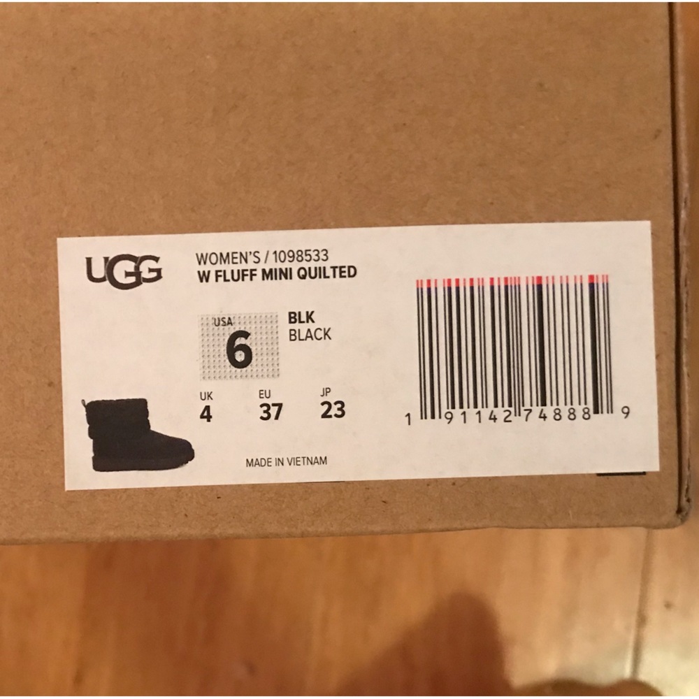UGG Ankle Boots (minor faux fell off) See Left Boot On The Back) Lightly Worn